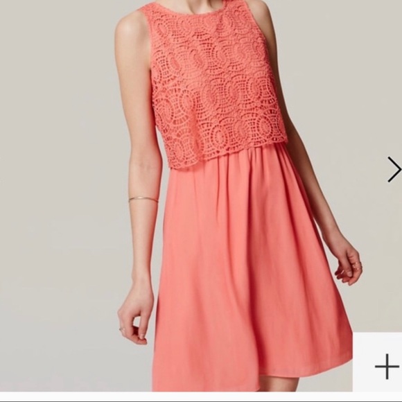 LOFT Dresses & Skirts - Loft dress in coral
